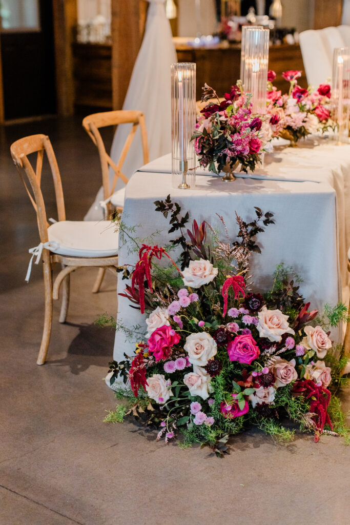 Nashville wedding floral decor