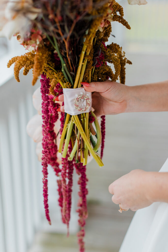 heirloom bouquet brooch