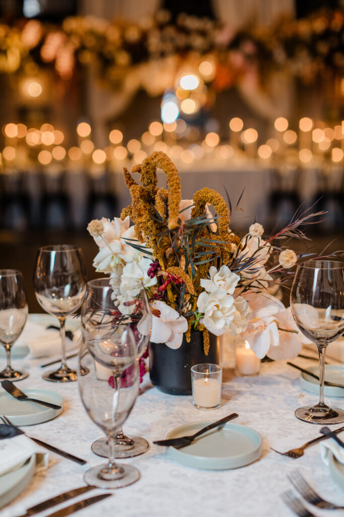 winter wedding centerpiece ideas