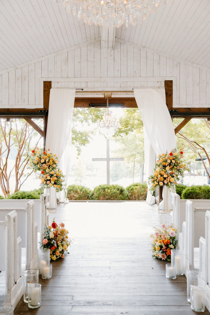 ceremony with optional windows for rain