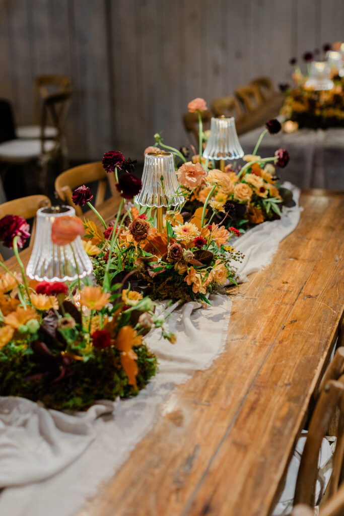 table lamps for wedding decor