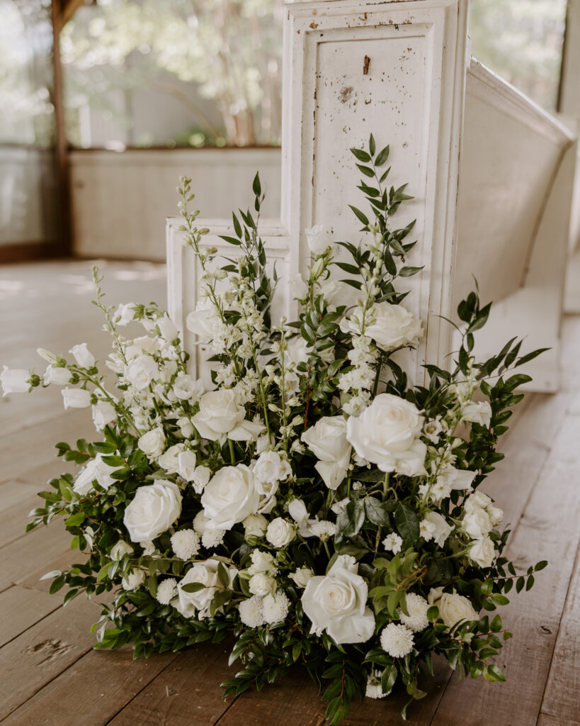 White Florals & Greenery