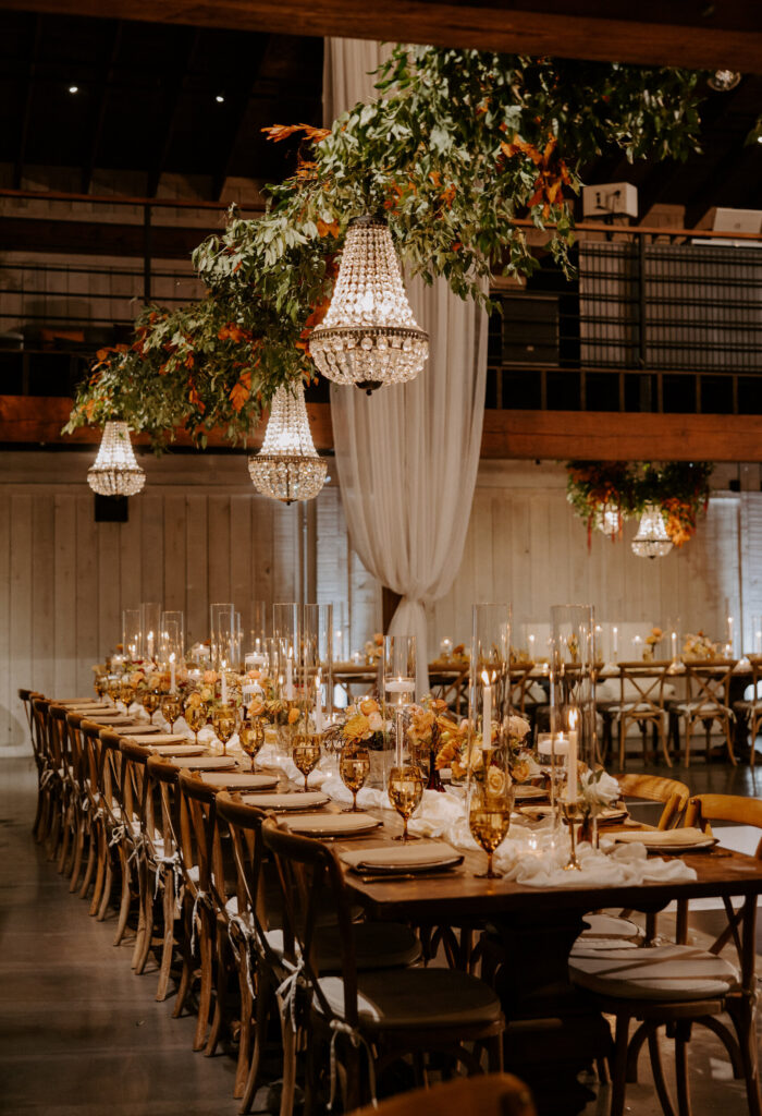 hanging floral installations